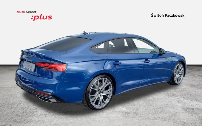 Audi A5 cena 229900 przebieg: 20900, rok produkcji 2023 z Lipsko małe 562